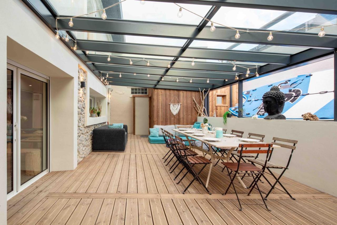 Bed and Breakfast Ted Surf House Capbreton Esterno foto