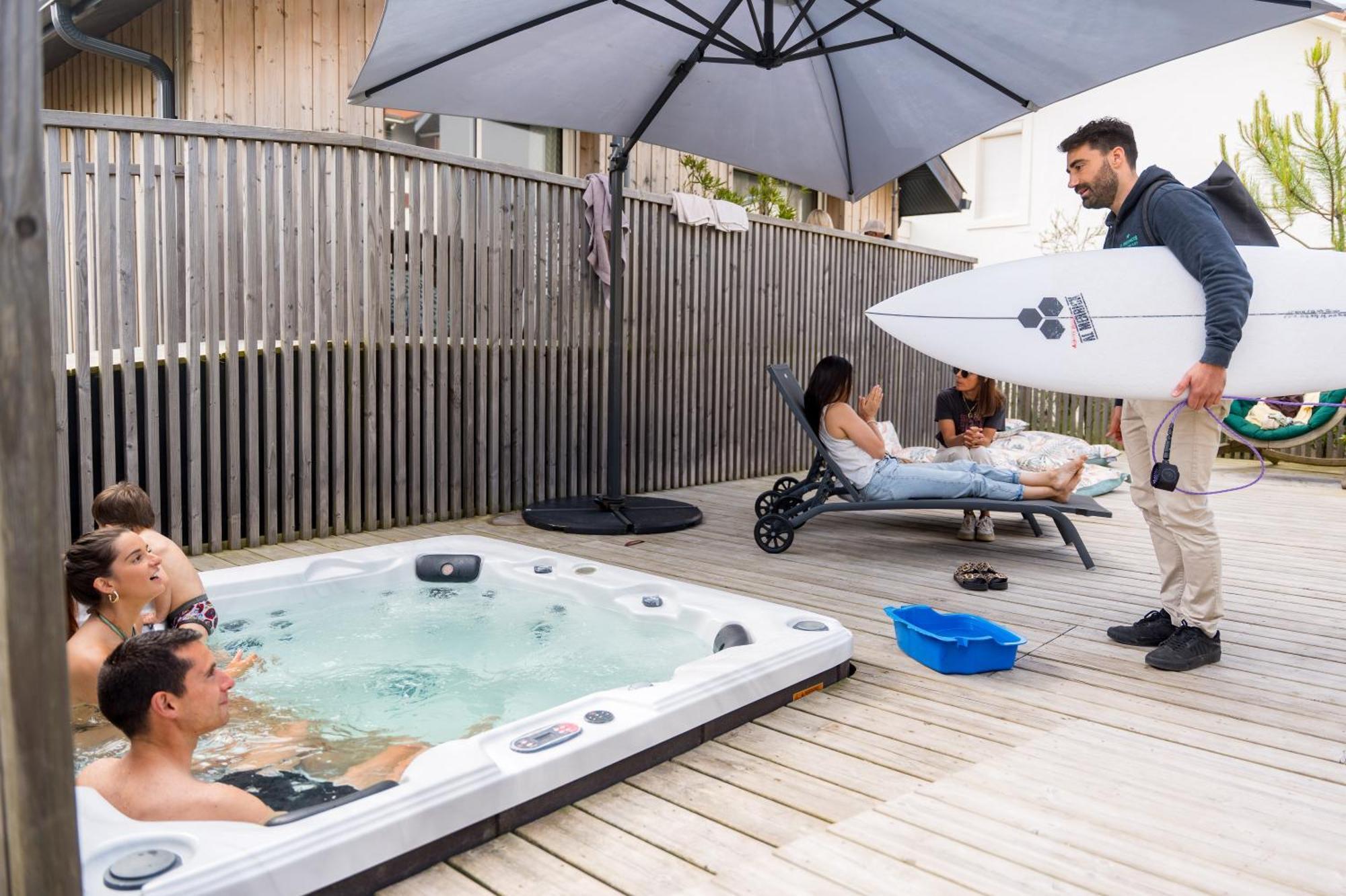 Bed and Breakfast Ted Surf House Capbreton Esterno foto
